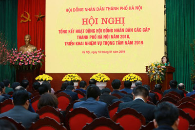 Thường trực HĐND TP Hà Nội phát động thi đua năm 2019