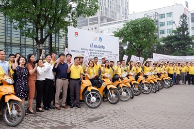 “Tuổi trẻ Bưu điện Việt Nam tích cực tuyên truyền chính sách BHXH tự nguyện”