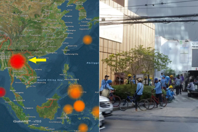 Động đất tại biên giới Thái Lan - Lào, Hà Nội cảm nhận rung chấn