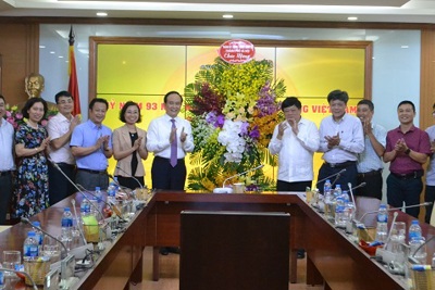 Phó Chủ tịch Thường trực HĐND TP Hà Nội thăm, chúc mừng các cơ quan báo chí Trung ương