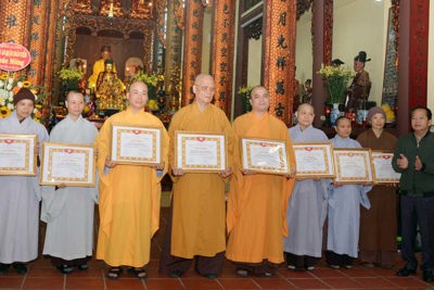 Ban trị sự Phật giáo quận Hoàn Kiếm tổng kết công tác Phật sự năm 2019