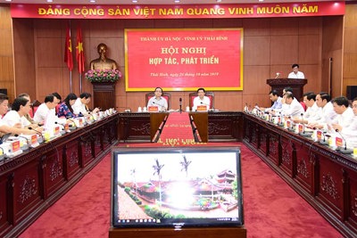 Hà Nội – Thái Bình: Tăng cường chia sẻ kinh nghiệm trên nhiều lĩnh vực