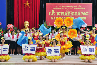 Quận Hoàn Kiếm khai giảng năm học mới: Đặc biệt quan tâm đến sự nghiệp giáo dục