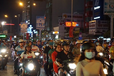 TP Hồ Chí Minh: Tăng cường các biện pháp hạn chế tình trạng “kẹt xe” trong dịp Tết Nguyên Đán