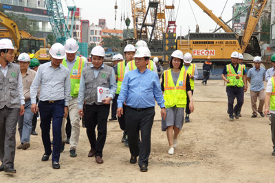 Hoàn thiện thủ tục giải ngân cho Dự án đường sắt Nhổn - Ga Hà Nội