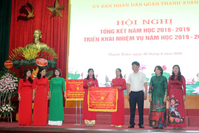 Quận Thanh Xuân: Vốn đầu tư cho giáo dục chiếm 55%