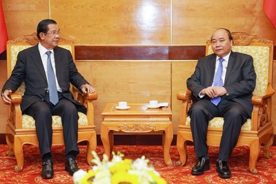 Lãnh đạo Campuchia và Lào sang dự Quốc tang nguyên Chủ tịch nước Lê Đức Anh