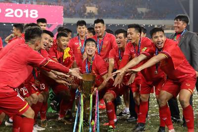 ĐT Việt Nam kết thúc năm 2018 ở vị trí số 1 Đông Nam Á