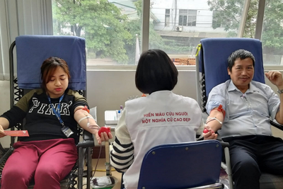 Công ty CP Diana Unicharm tiếp tục tổ chức ngày hiến máu nhân đạo
