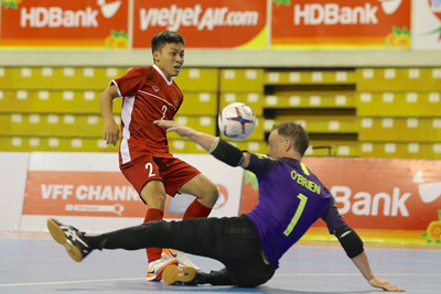 Đánh bại Australia, ĐT futsal Việt Nam làm nên lịch sử