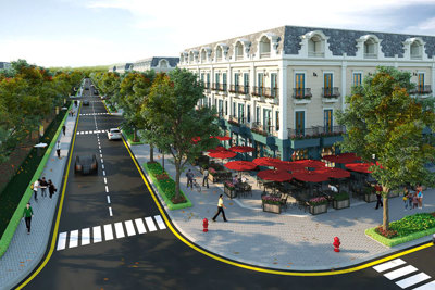 Uông Bí Quảng Ninh triển khai dự án nhà phố thương mại đầu tiên