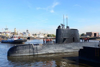 Tàu ngầm mất tích Argentina khả năng đã bị nổ