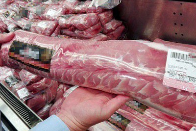 Thịt lợn nhập khẩu ế vì thiếu kênh phân phối