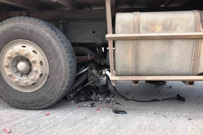 Cố tình chạy vào đường cấm, xe tải Qúi Phước đâm chết một phụ nữ