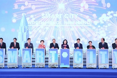 Lễ động thổ và công bố dự án Thành phố Thông minh đầu tiên tại Hà Nội
