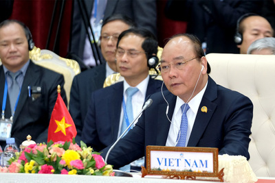 Thủ tướng dự Hội nghị Cấp cao Hợp tác Mekong​-Lan Thương lần 2