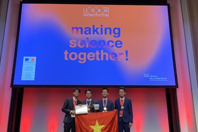 Cả 4 học sinh Việt Nam đều giành huy chương tại Olympic Hóa học quốc tế 2019