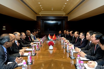 Thủ tướng Nguyễn Xuân Phúc tiếp các tập đoàn lớn của Ấn Độ