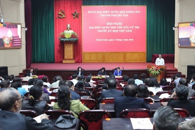 Quan tâm giải quyết sớm các bức xúc của cử tri quận Thanh Xuân