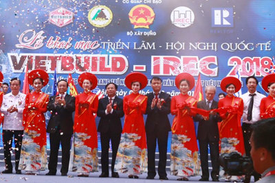 Hơn 1.500 gian hàng quy tụ tại Triển lãm Quốc tế Vietbuild 2018