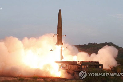 Triều Tiên tiếp tục phóng 2 tên lửa đạn đạo tầm ngắn mới