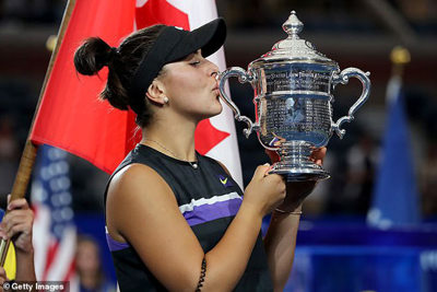 Bianca Andreescu trở thành nữ tân vương US Open