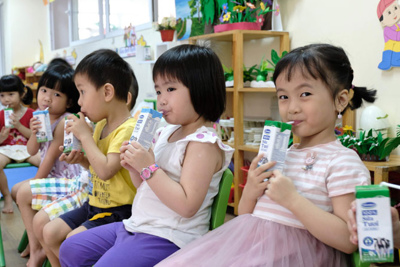 Chương trình Sữa học đường lọt top 10 sự kiện tiêu biểu ngành giáo dục Thủ đô