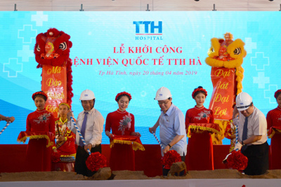 Khởi công xây dựng Bệnh viện Đa khoa Quốc tế TTH Hà Tĩnh
