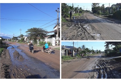Huyện Krông Bông, Đắk Lắk: Tỉnh lộ 12 sửa cũng như không
