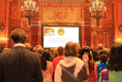 Tiệc chiêu đãi kỷ niệm Quốc khánh Việt Nam tại Cộng hòa Áo
