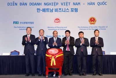 Vietjet khai thác một loạt đường bay thẳng tới Hàn Quốc từ tháng 1/2020