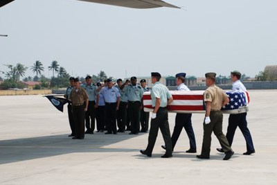 Việt Nam bàn giao 2 hài cốt quân nhân Mỹ trong đợt trao trả lần thứ 148