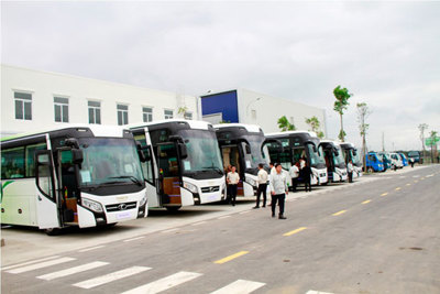Thaco khánh thành Trung tâm ô tô tải, bus kiểu mẫu