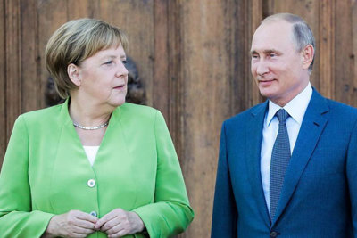 Tổng thống Putin và Thủ tướng Merkel sẽ thảo luận về bất ổn chính trị tại Trung Đông