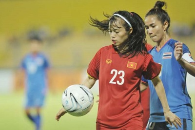 Đội tuyển bóng đá nữ Việt Nam vào tứ kết Asiad sau trận thắng kịch tính Thái Lan