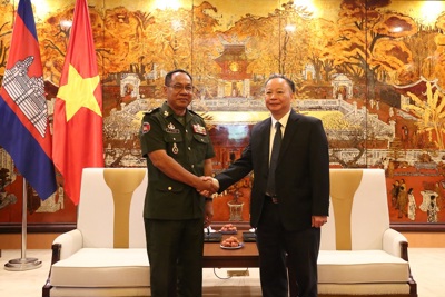 Hà Nội - Phnompenh tăng cường hợp tác an ninh