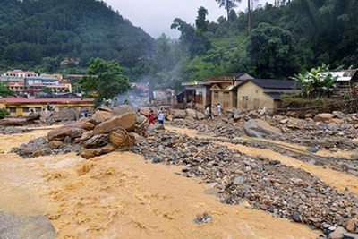 Lũ quét, sạt lở đất, ngập lụt đe doạ Hà Nội và các tỉnh phía Bắc
