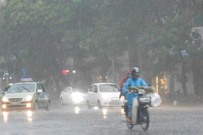 Hà Nội: Khả năng sẽ mưa vừa, mưa to đến ngày 17/7