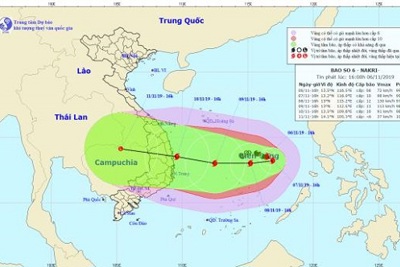 Quảng Ngãi hỏa tốc đề nghị hỗ trợ tàu cá trú bão số 6 ở Philippines
