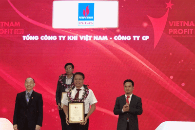 PV GAS đứng thứ 6 trong top 500 Doanh nghiệp lợi nhuận tốt nhất Việt Nam năm 2019