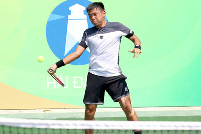 Bảng xếp hạng ATP tennis: Hoàng Nam tăng 14 bậc lên top 400
