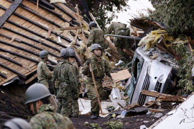 Nhật: Chạy đua thời gian “vàng” tìm kiếm người mất tích sau trận động đất tại Hokkaido