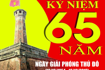 Đẩy mạnh tuyên truyền kỷ niệm 65 năm Ngày Giải phóng Thủ đô