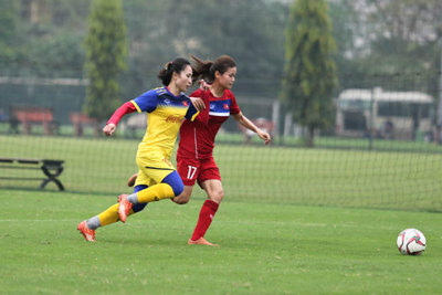 Tuyển bóng đá nữ Việt Nam lên đường tham dự vòng loại 2 Olympic 2020