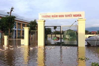 Huyện Quốc Oai, Ba Vì khẩn trương khắc phục hậu quả mưa lũ