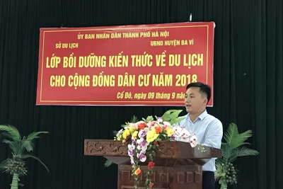 Nâng cao kiến thức về du lịch cho người dân xã Cổ Đô