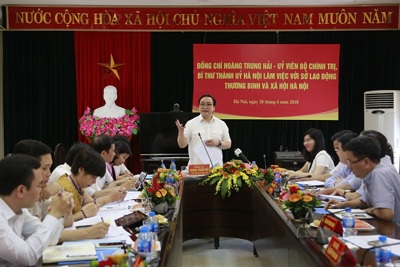 Bí thư Thành ủy Hoàng Trung Hải: Hà Nội không tiếc nguồn lực đầu tư để bảo đảm an sinh xã hội