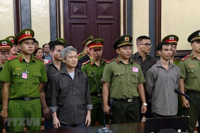 Y án sơ thẩm 5 bị cáo thuộc tổ chức 'Liên minh dân tộc Việt Nam'