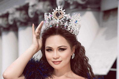 Hoa hậu Uyên Vi chính thức đại diện Việt Nam tham dự cuộc thi Hoa hậu Quý bà Thế giới 2020