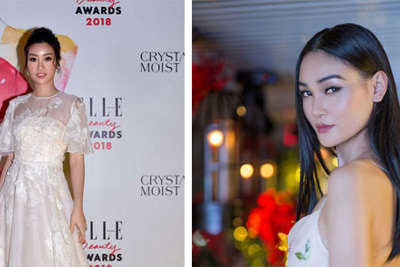 Mẫu Việt tỏa sáng tại Elle Beauty Awards 2018